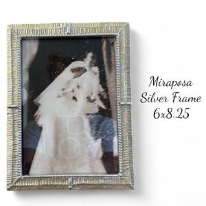 Miraposa Elegant Silver Photo Frame